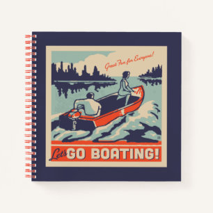 Let's Go Boating Notebook