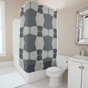 Let's Go Bowl Shower Curtain