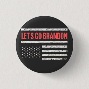 Let's Go Brandon 3 Cm Round Badge