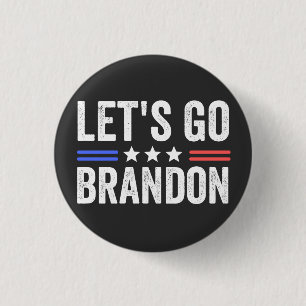 Let's Go Brandon 3 Cm Round Badge