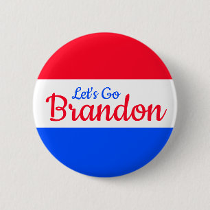 Let's Go Brandon 6 Cm Round Badge