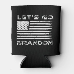 Let's go Brandon Anti Joe Biden Chant Flag  Can Co Cooler