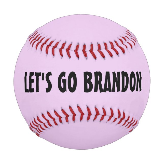 LET'S GO BRANDON Baseballs (Back)