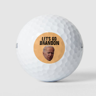 LET'S GO BRANDON! BIDEN GOLF BALLS