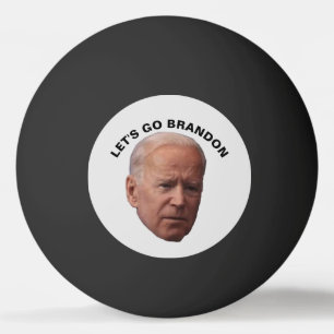 LET'S GO BRANDON BIDEN PING PONG BALLS