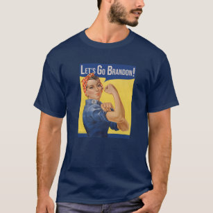 Let's Go Brandon Blue T-Shirt