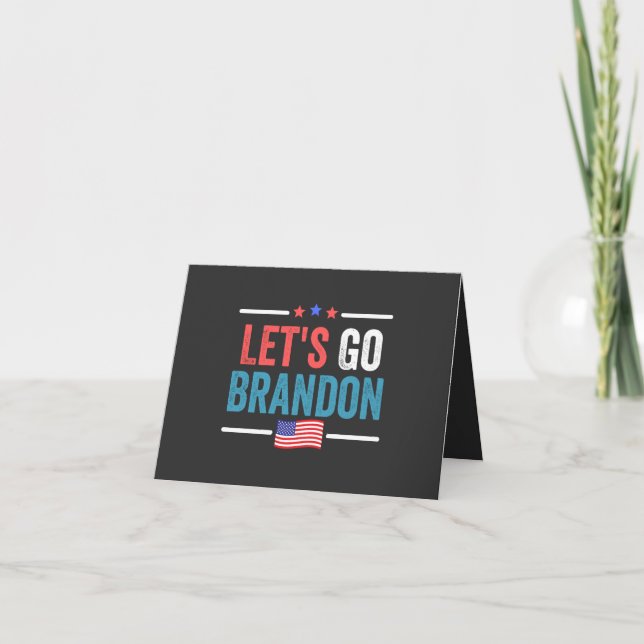 Let's Go Brandon Card (Front)