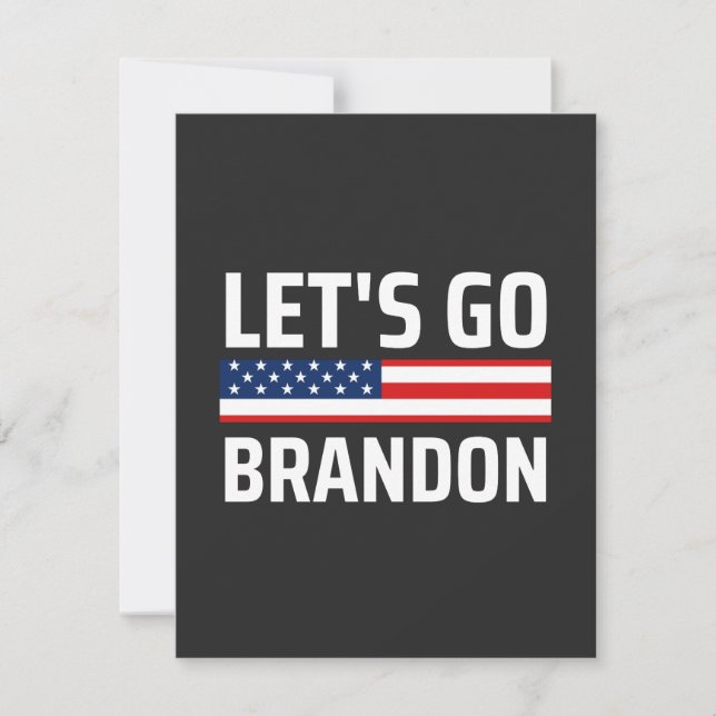 lets go brandon chant joe biden, funny lets go bra (Front)