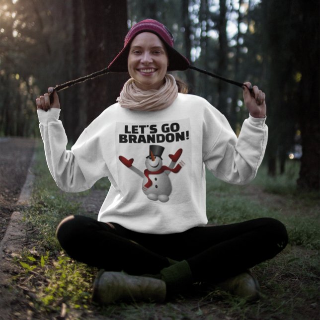 LET'S GO BRANDON CHRISTMAS SNOWMAN T-SHIRTS (Creator Uploaded)