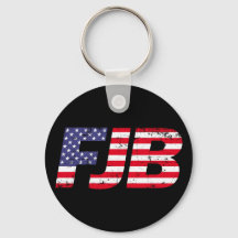 Let's Go Brandon FJB anti joe Biden funny  Keychai