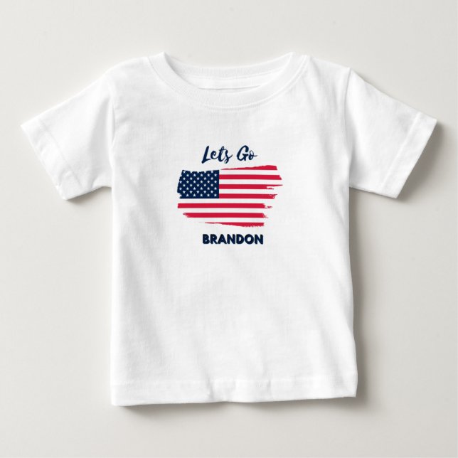 lets go brandon fjb baby T-Shirt (Front)
