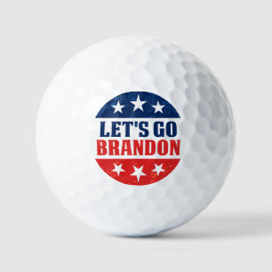 Let's Go Brandon fjb funny anti joe Biden 2024 Golf Balls