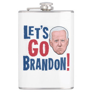 Let's Go Brandon Flask