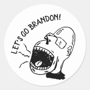 LET'S GO BRANDON! FUNNY STICKERS