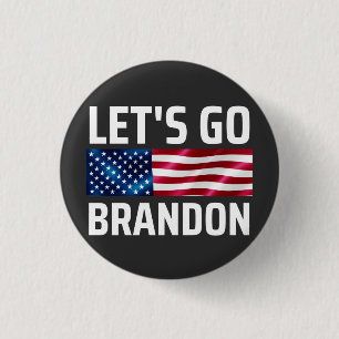 lets go brandon lets go brandon 3 cm round badge