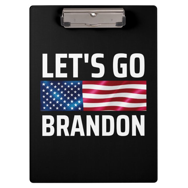 lets go brandon lets go brandon clipboard (Front)