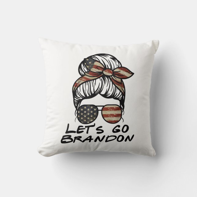 Let's Go Brandon, Lets Go Brandon  Cushion (Front)