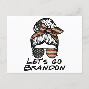 Let's Go Brandon, Lets Go Brandon  Holiday Postcard