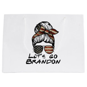 Let's Go Brandon, Lets Go Brandon  Large Gift Bag