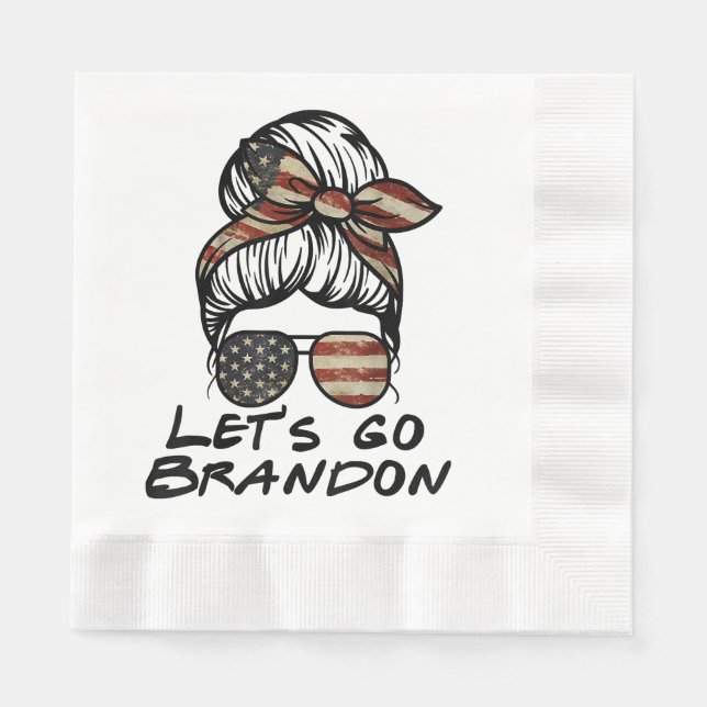 Let's Go Brandon, Lets Go Brandon  Napkin (Front)