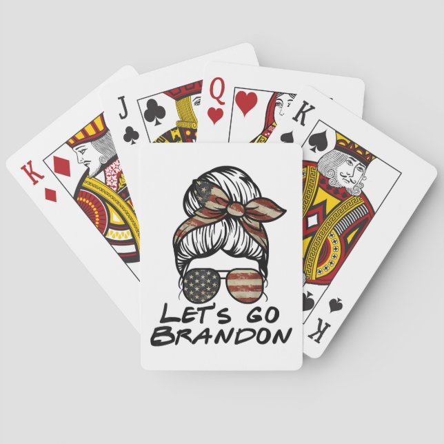 Let's Go Brandon, Lets Go Brandon  Playing Cards (Back)