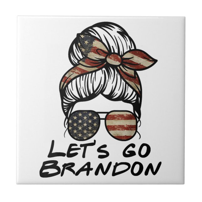 Let's Go Brandon, Lets Go Brandon  Tile (Front)