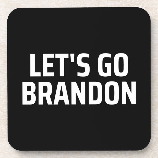 let's go brandon Magnet Coaster (Front)