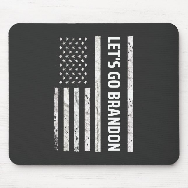 Let's Go Brandon Mouse Pad (Front)