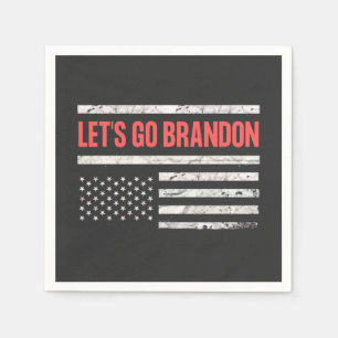 Let's Go Brandon Napkin