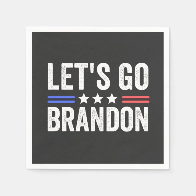 Let's Go Brandon Napkin (Front)