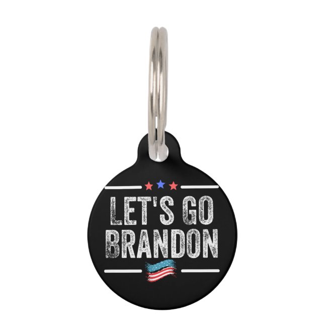 Let's Go Brandon Pet Tag (Front)