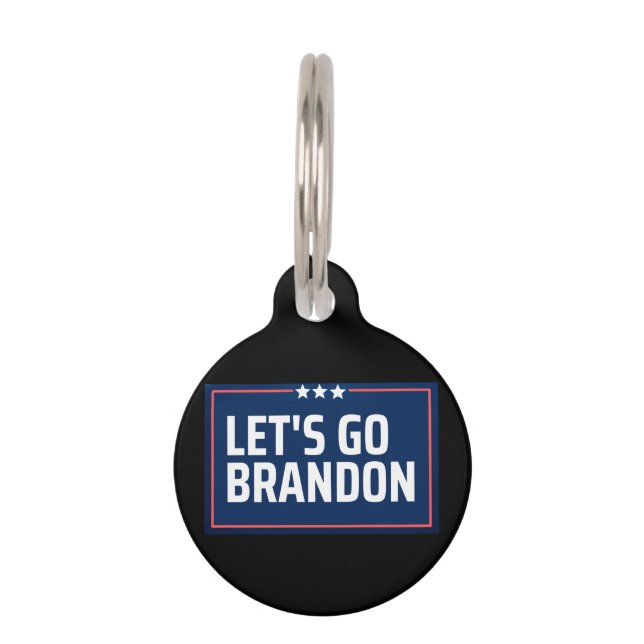 Let's Go Brandon Pet Tag (Front)