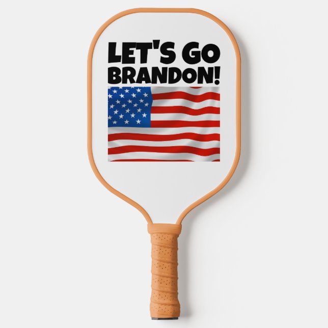 LET'S GO BRANDON! PICKLEBALL PADDLE (Front)