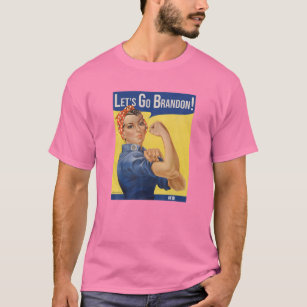 Let's Go Brandon Pink T-Shirt