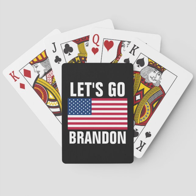 LET'S GO BRANDON PLAYING CARDS (Back)