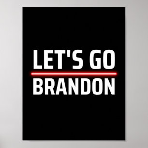 let's go brandon poster