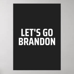 let's go brandon poster