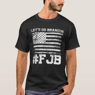 Lets Go Brandon Pro America Anti Biden F Funny 46 T-Shirt
