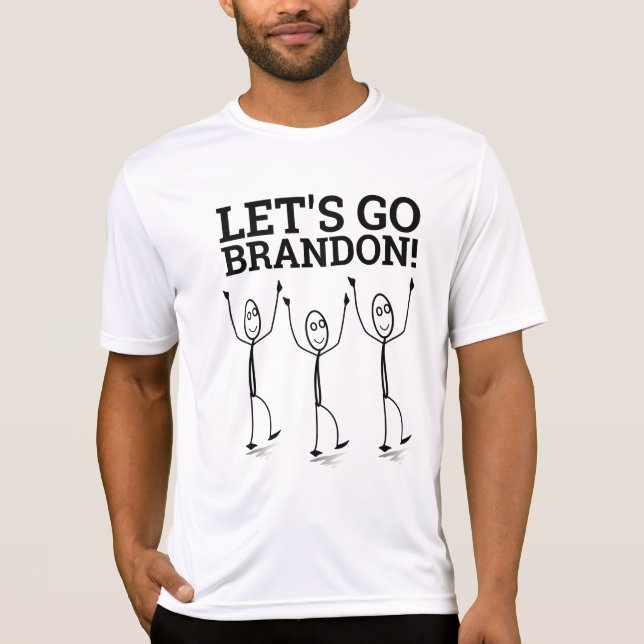 LET'S GO BRANDON! T-SHIRTS TEES (Front)