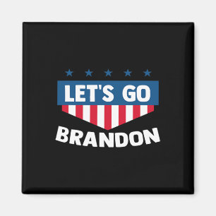Lets Go Brandon Tee Funny Trendy Sarcastic Let#39; Magnet