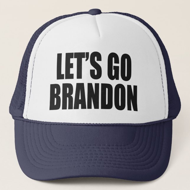 Let's Go Brandon Trucker Hat (Front)