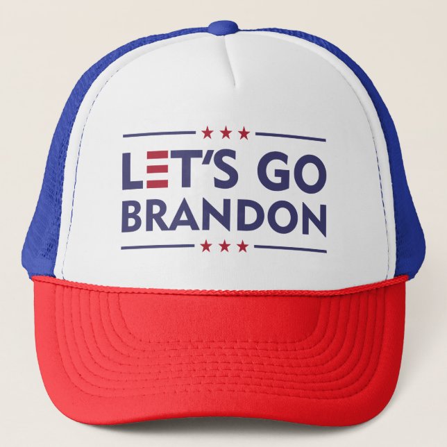 Let's Go Brandon Trucker Hat (Front)