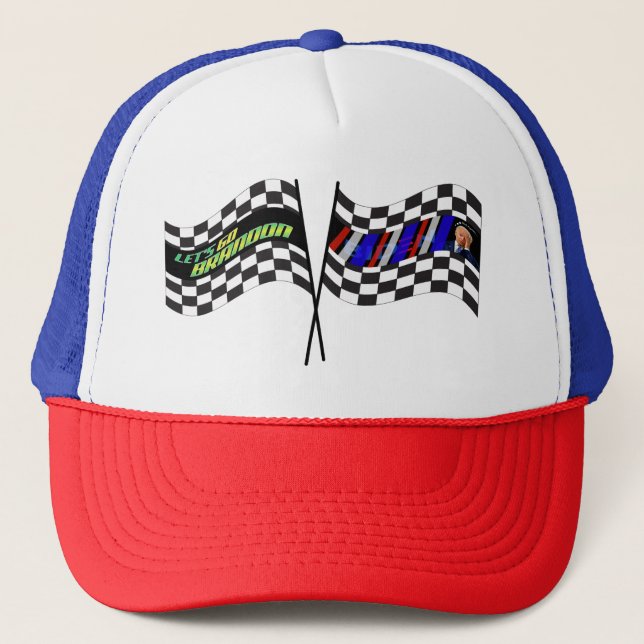 Let's Go Brandon  Trucker Hat (Front)