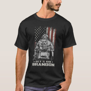 Lets Go Brandon US Veteran Meme Apparel Co. T-Shirt