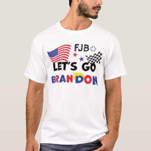 LETS GO BRANDON with TRUMP Hair T-Shirt