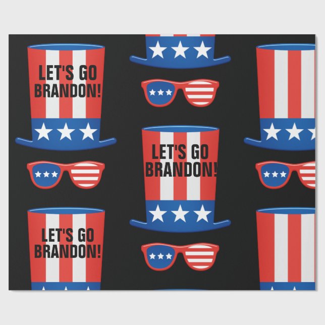 LET'S GO BRANDON! WRAPPING PAPER (Flat)