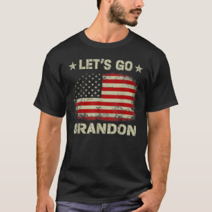 Let's Go Branson Brandon American Flag Impeach T-Shirt