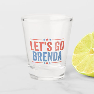 Let's go Brenda Kamala Election 2024  Shot Glass