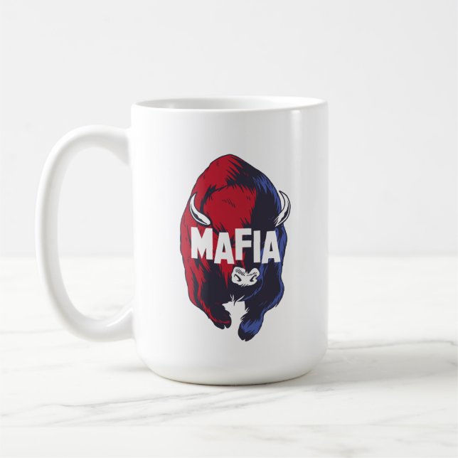Let's Go Buffalo New York Mafia! Coffee Mug (Left)