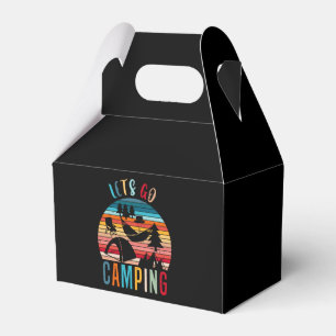 Lets Go Camping Favour Box